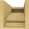 Ekena Millwork 8"W x 16"D x 8"H Wide Scroll Rough Cedar Woodgrain TimberThane Corbel, Primed Tan CORUR08X16X08SCRRCPR - alternate 2